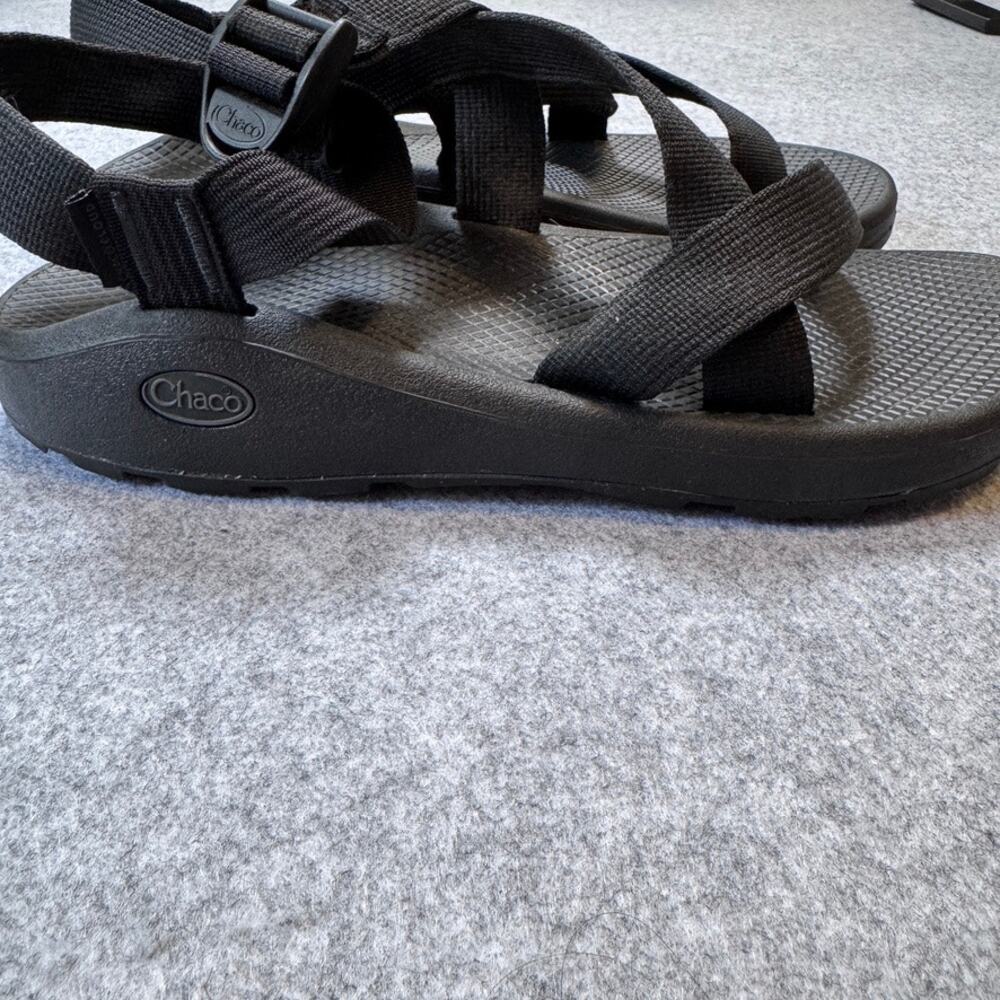 Chaco Z/Cloud Men’s 11 Black Adjustable Strap Hiking Sport Sandals J106763 - Picture 9 of 11